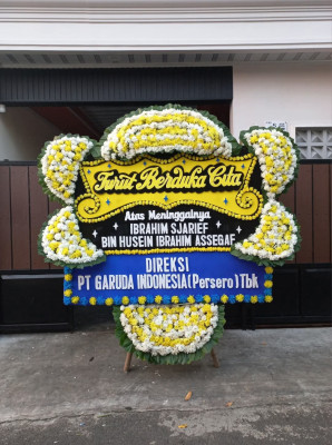 Papan Bunga Duka di Gane Timur Selatan